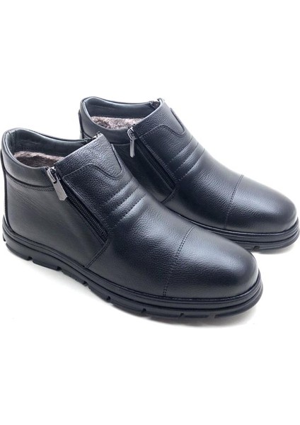 Deri Su Geçirmez Kürklü Erkek Bot fiyatları