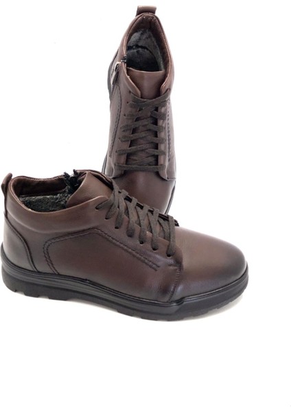 Deri Su Geçirmez Kürklü Erkek Bot fiyatları