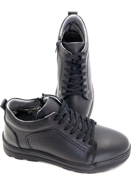 Deri Su Geçirmez Kürklü Erkek Bot modelleri