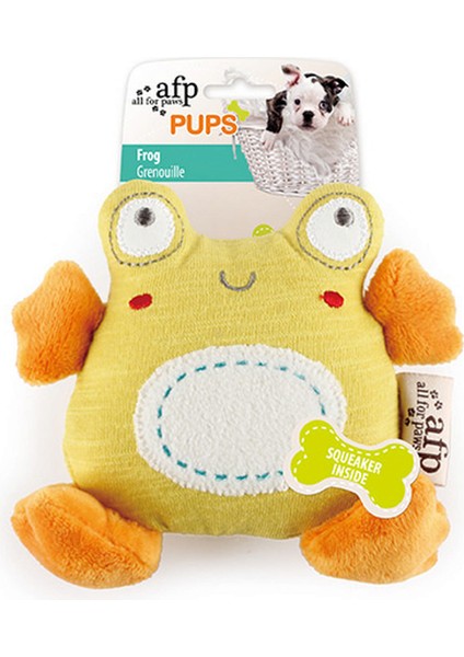 Pups - Frog Peluş Kurbağa Yavru Köpek Oyuncağı 13