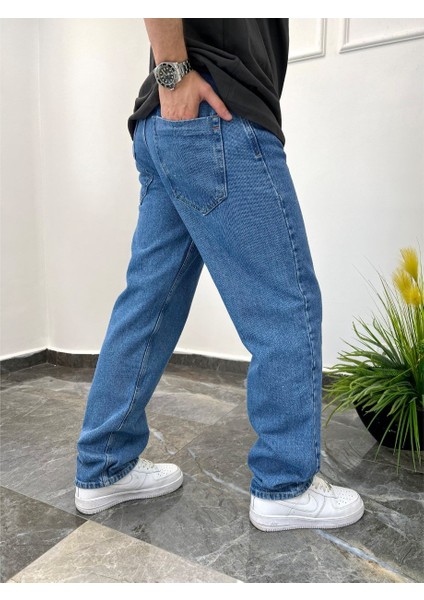 6048 L Baggy Mavi Jean