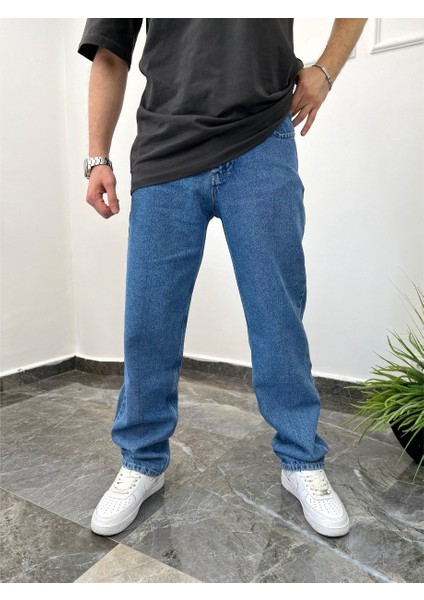 6048 L Baggy Mavi Jean
