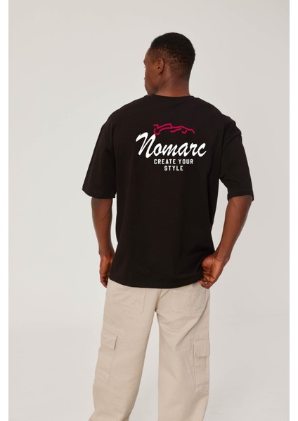 Create Your Style Yazılı Siyah Tshirt