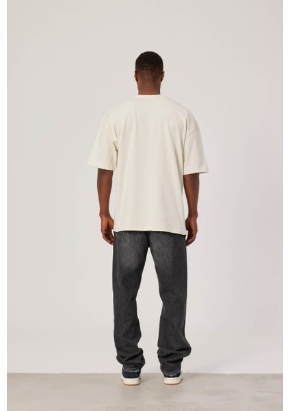 Vandelay Baskılı Krem Tshirt fırsatları