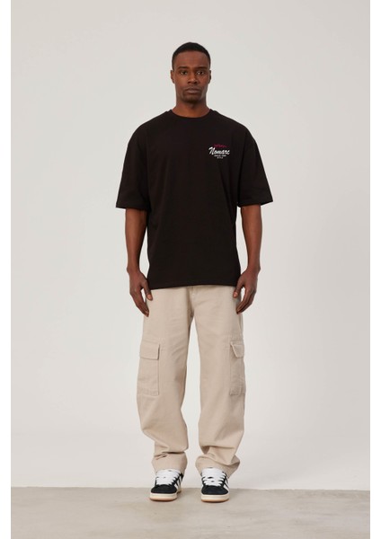 Create Your Style Yazılı Siyah Tshirt