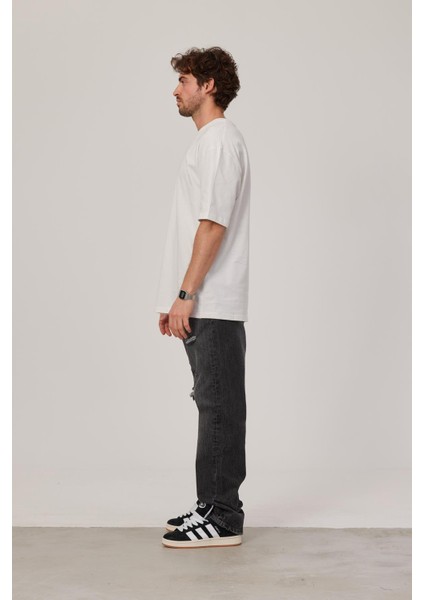 Beyaz Oversize Basic Tshirt fırsatları
