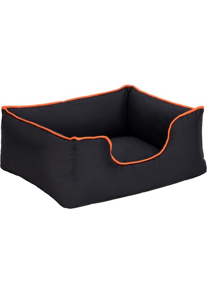 Alpha Kedi ve Köpek Yatağı Siyah W Turuncu Biye S 60X50CM 13 fiyatları
