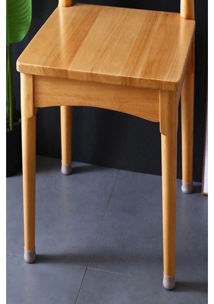 12'li Kaydırmaz Çizdirmez 1. Kalite Mobilya Sandalye Masa Zemin Silikon Koruyucu Pabuç Ayak Kılıf