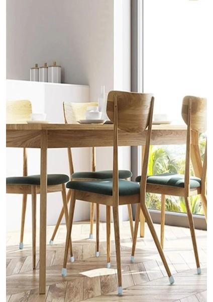 12'li Kaydırmaz Çizdirmez 1. Kalite Mobilya Sandalye Masa Zemin Silikon Koruyucu Pabuç Ayak Kılıf fiyatları