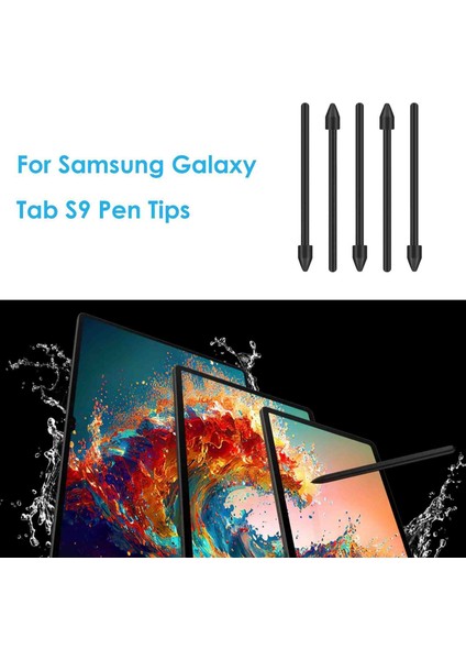 Samsung S Pen Kalem Ucu Uyumlu S7/s6/s8/s9/s9 Ultra/s9 Fe Plus Yedek Uçu 5 Adet