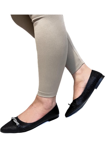 4006 Siyah Örgü Taşlı Şık Düğünlük Günlük Kadın Babet indirimleri