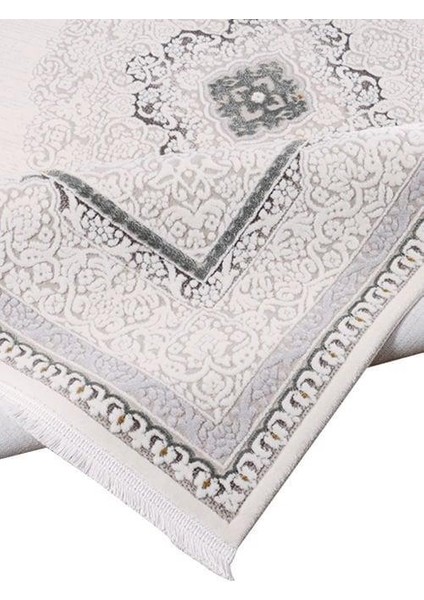 Albina 5435 Gri Çerçeve Desenli Klasik Halı fırsatları