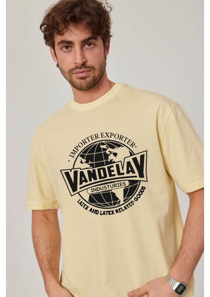 Vandelay Baskılı Sarı Tshirt fiyatları