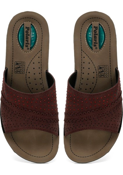 607010.Z4Pr Bordo Kadın Ev Terliği fırsatları