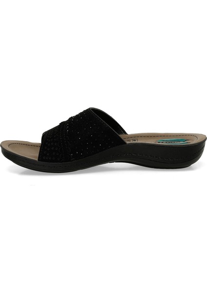 607010.Z4Pr Siyah Kadın Ev Terliği modelleri