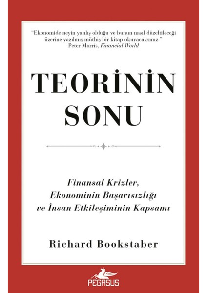 Teorinin Sonu - Richard Bookstaber