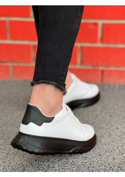 KB-173 Kuback Bağcıklı Beyaz Kömür Günlük Erkek Ayakkabı fırsatları