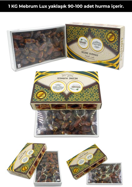 Mebrum Lüks Medine Hurma 10 kg -Yeni Mahsül- Ince Kabuklu Besleyici Dalı MEBRUM10 kg fiyatları