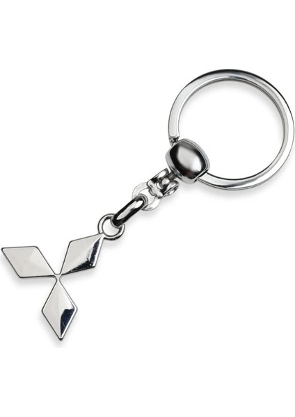 Mitsubishi Logolu Metal Otomobil Anahtarlığı - Krom Kaplamalı 1. Kalite fiyatları