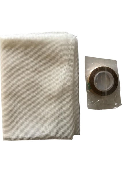 Kupa Hazır Sineklik Yapışkan Bantlı - Çift Kanat - 1.25 mm x 1.50 Mt. - 1 Adet