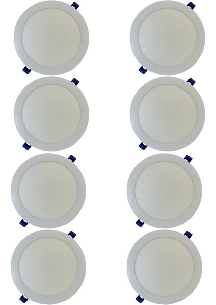 18W 4000K (Günışığı) Sıva Altı LED Panel Armatür (8 Adet)