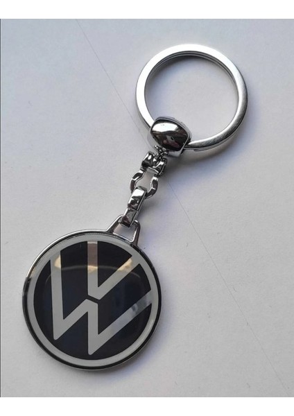 Volkswagen Logolu Metal Otomobil Anahtarlığı Yeni Logo 1.kalite