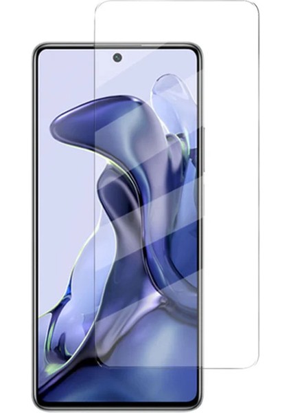 Xiaomi Mi 11T Kırılmaz Cam Şeffaf 0.3mm Kılıf Dostu Temperli Ekran Koruyucu