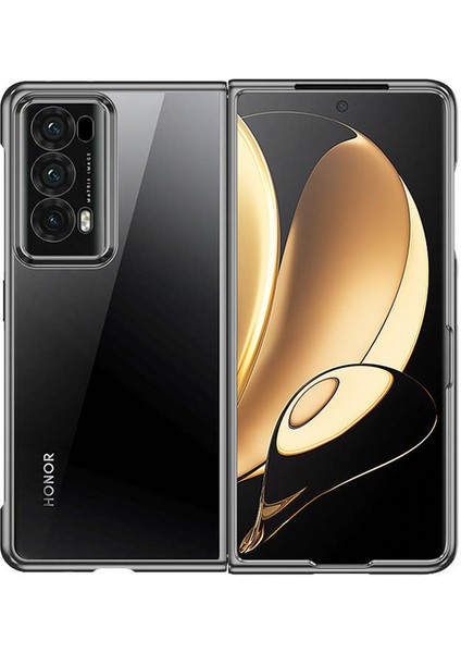 Huawei Honor Magic V2 Kılıf Jasper Kapak - Siyah 13