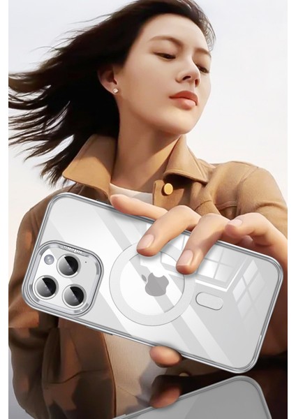 Iphone 15 Pro Max Drop Magsafe Kapak - Lacivert 13