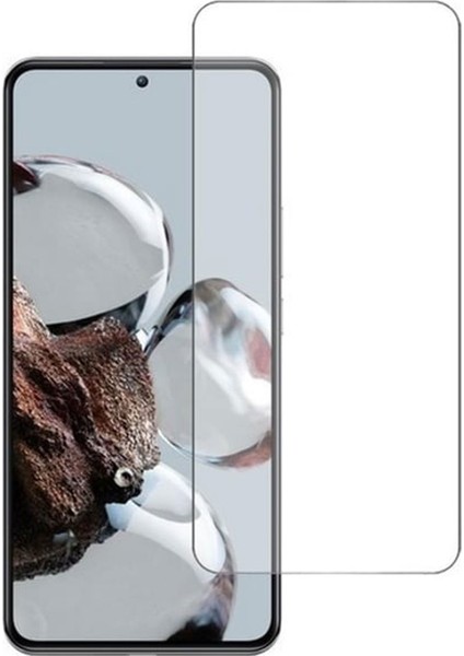 Xiaomi 12T Kırılmaz Cam Şeffaf 0.3mm Kılıf Dostu Temperli Ekran Koruyucu