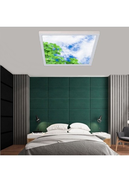 Modern 60x60 LED tavan aydınlatması, şık ve kolay montajlı, alüminyum tasarım