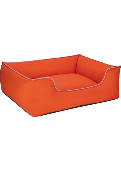 Alpha Köpek Yatağı Turuncu W Beyaz Biye L 105X85CM 13 fiyatları