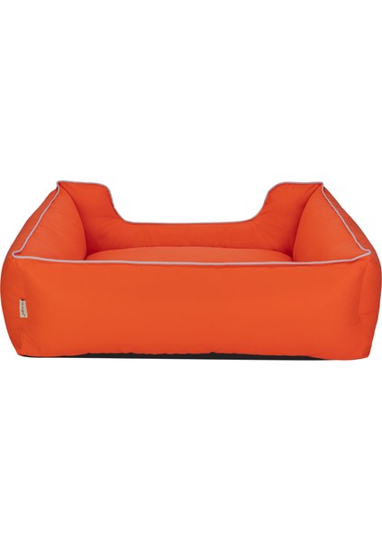 Alpha Köpek Yatağı Turuncu W Beyaz Biye L 105X85CM 13 modelleri