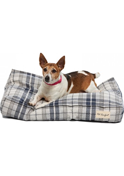 Lima Varius Mavi Kareli Köpek Yatağı S 40X70CM 13