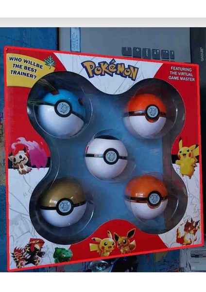Pokemon Topları 5 Li