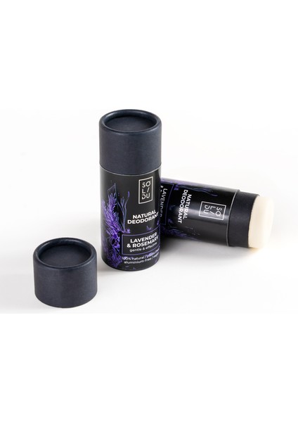 Doğal Deodorant - Lavanta - Biberiye - Vegan - Organik Bileşenler - Alüminyum ve Plastik İçermez fiyatları