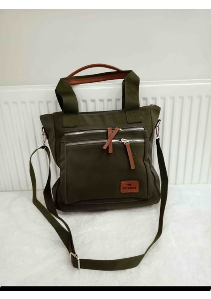 Yeşil Sıvı Geçirmez Silinebilir Kumaş Totebag Çanta fiyatları