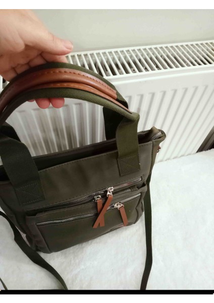Yeşil Sıvı Geçirmez Silinebilir Kumaş Totebag Çanta modelleri