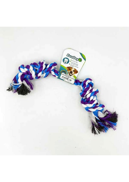 Diş Ipi Iki Düğüm Kalın Mor Mavi Bey. 35CM 13