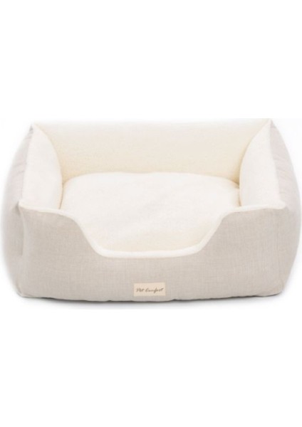 Echo Varro Ekru-Ekru Köpek Yatağı M 65X80CM 13