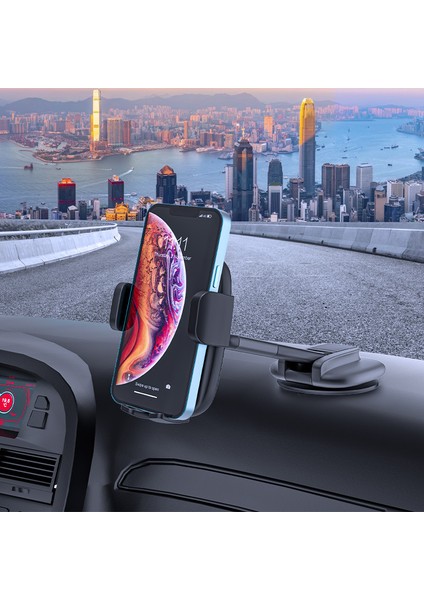 Raxfly A090 4-6.7 Inç Cep Telefonu Araç Ön Camı Dashboard Vantuz Tabanı Telefon Tutucu Braketi (Yurt Dışından) modelleri