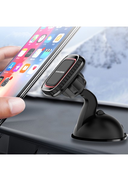 Kakusıga KSC-337C Hongyuan Serisi Vantuz Manyetik Telefon Tutucu Dönebilen Araç Telefonu Standı (Yurt Dışından) fiyatları