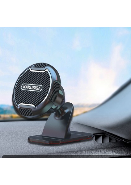 Kakusıga KSC-425B Boyıng Serisi Macun Tipi Manyetik Telefon Tutucu 360 Derece Dönen Araba Cep Telefonu Standı (Yurt Dışından)