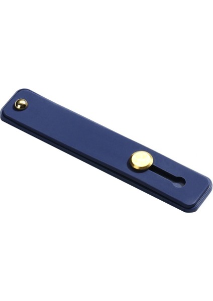 Cep Telefonu Kılıfı Için Telefon Tutma Kayışı Parmak Döngüsü Pc + Tpu Itmeli Geri Çekilmiş Yapışkan Kickstand Braketi - Mavi (Yurt Dışından)