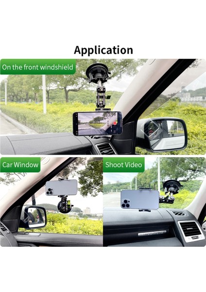 Lanparte Uba-1 Universal Rotatable Telefon Tutucu Stand Araba Gezisi Vançeti Cep Telefonu Fotoğrafçılık Braketi (Yurt Dışından) indirimleri