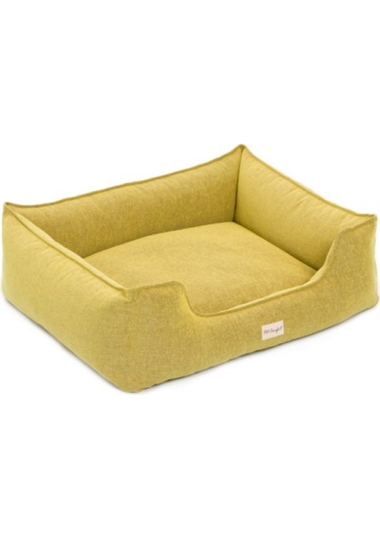 Alpha Mirandus Sarı Köpek Yatağı L 85X105CM 13
