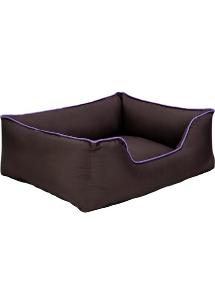 Alpha Köpek Yatağı Kahverengi W Mor Biye M 80X65CM 13 fiyatları