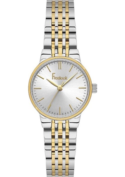 FL.1.10458-5 Çelik Kasa Çelik Kordon Metalik-Altın Renk Kadın Kol Saati