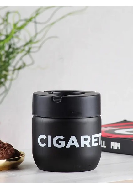Qlux Kokusuz Cam Küllük Cıgarette Yazılı Küllük Farklı Sigara Uçlarına Uyumlu