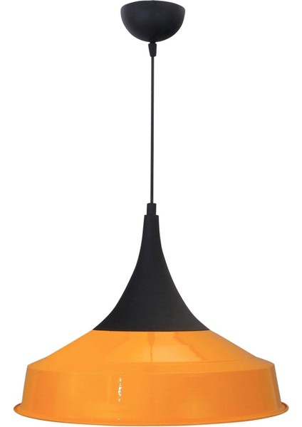 Tekno Trust Tomsa Asaletli Sarı Tekli Avize Sarkıt Lamba Salon Mutfak Yatak Odası Hol Showroom Avizeleri